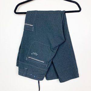 Kuhl Black Cotton Spandex Blend Long Pants, Size 8R